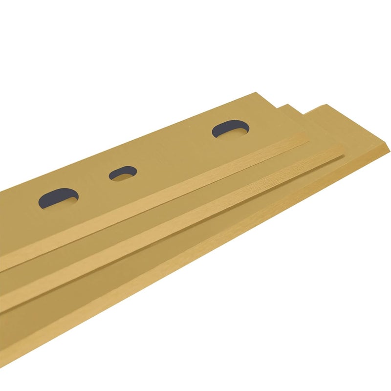 FOXBC 12-1/2 Inch Titanium Planer Blades Replacement for DeWalt DW734 Planer, Replace DW7342 - Set of 3 - Image 3